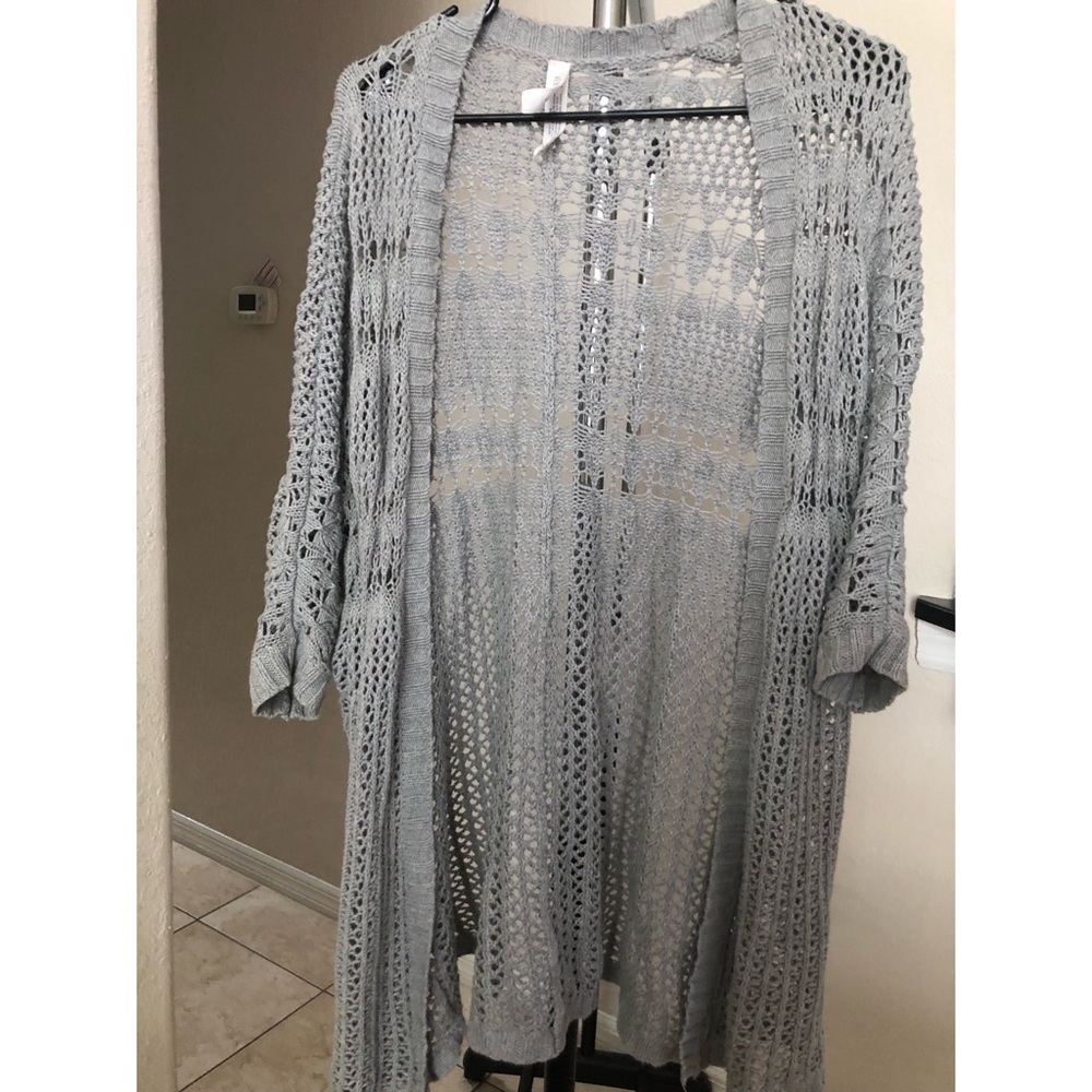 Grey cardigan from Aeropostale